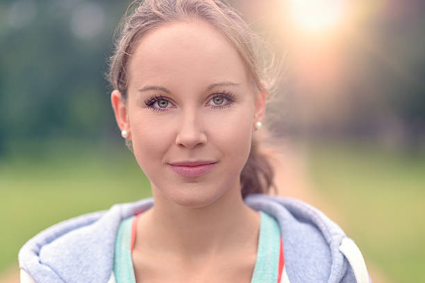 istock Fit Woman Smiling and Looking at the Camera 488119282
