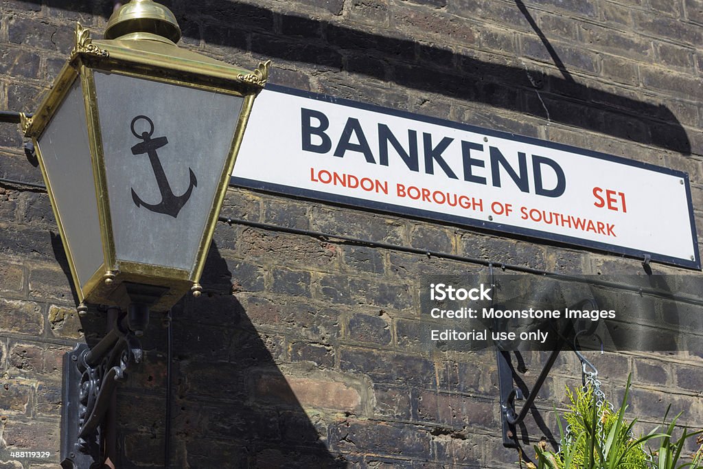 Bankend de Southwark, Londres - Royalty-free Ao Ar Livre Foto de stock