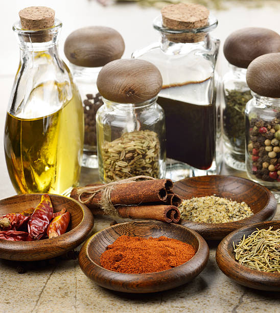 istock Spices Cooking Oil And Vinegar 488121163