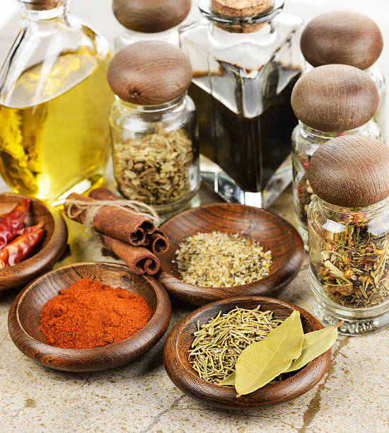 istock Spices Cooking Oil And Vinegar 488121165