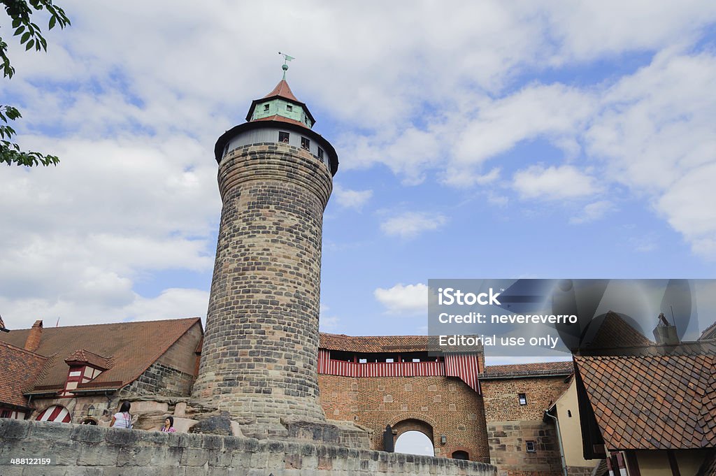 ニュルンベルクのインペリアルキャッスル - カイザーブルク城のロイヤリティフリーストックフォト