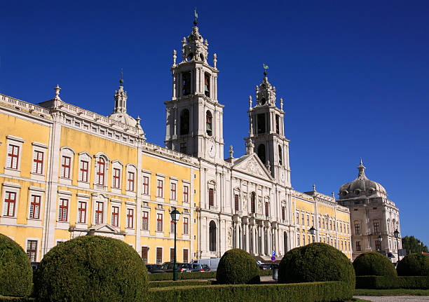 Mafra Convent. UNESCO World Heritage Site. stock photo