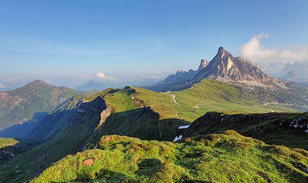 istock Mountain Panorama of the Dolomites 488144886
