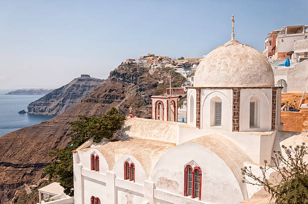 istock Fira Church on Santorini 488151540