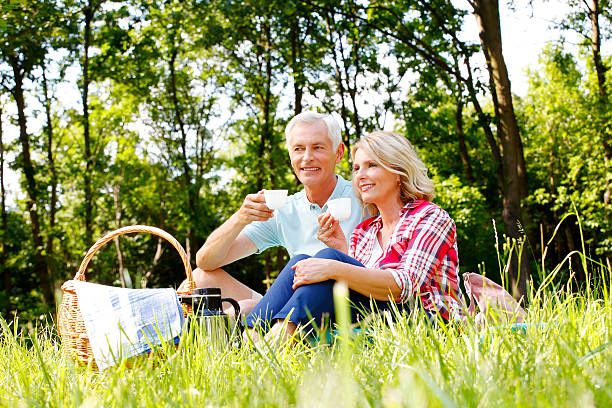 istock Senior couple portrait 488153368