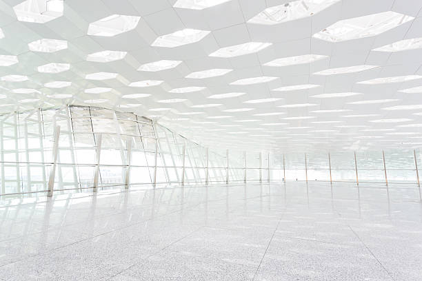 istock interior of the modern building 488153377