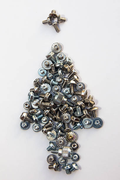 Free Stock Photo of Christmas tree from bolt and screws | Download Free ...