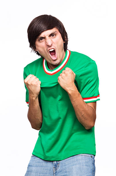 istock Man shouting of emotion 488156669