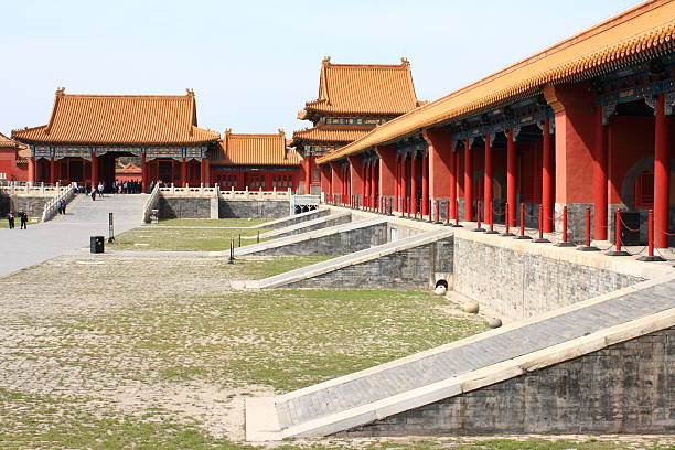 Forbidden City in snow