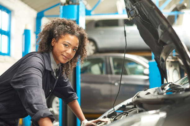 istock proud female auto mechanic 488158080