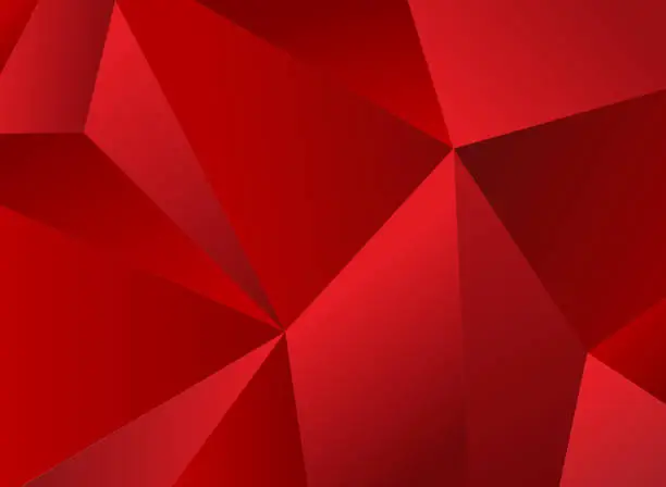 Vector illustration of Abstract red background