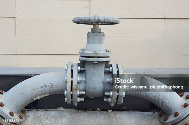 Pipe Line Valve Stock Photo - Download Image Now - Bolt - Fastener, Connection, Control