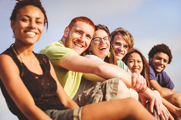 istock friends togetherness at beach have fun 488159533