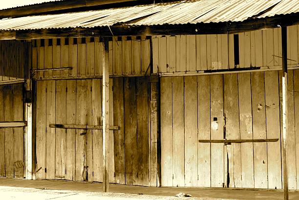 istock wooden row house 488160705