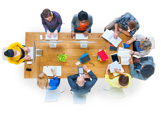 istock Group of Diverse Various Occupations People Meeting 488174639