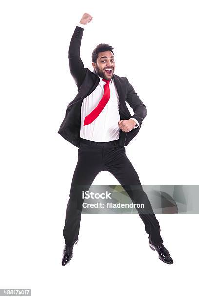 Businessman Excited Stock Photo - Download Image Now - 30-39 Years, Achievement, Adult