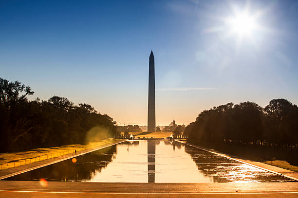istock Washington Monument from the Lincoln Memorial 488176257