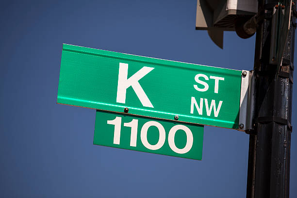 istock K Street road sign 488176263