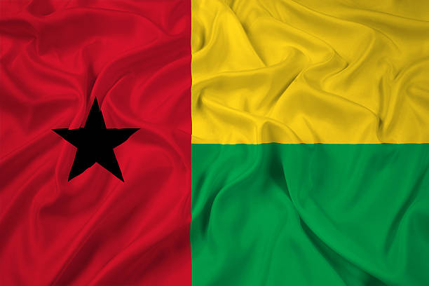 istock Waving Guinea Bissau Flag 488177983