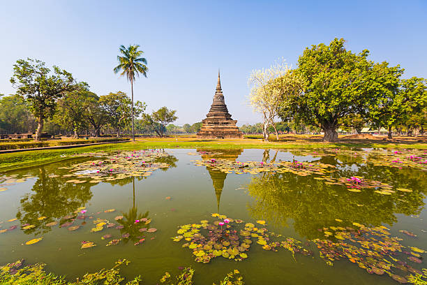 istock Zen garden in Sukhothai, Thailand 488181129