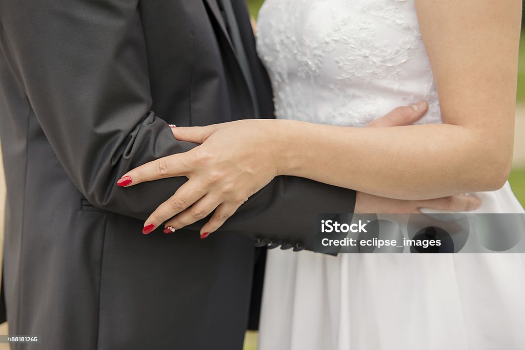 Just married - Photo de A la mode libre de droits