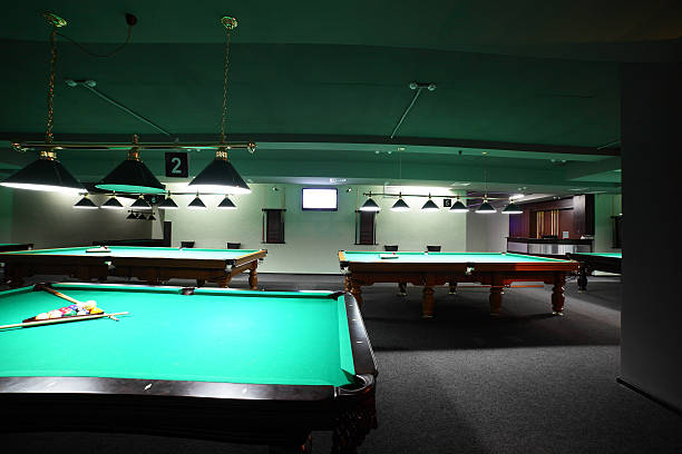 istock interior of beautiful and modern billiard 488199925