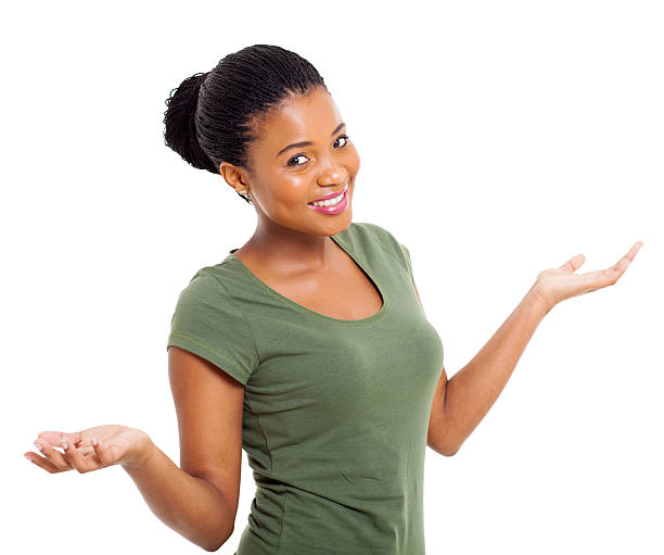 istock african american woman with open arms 488200631