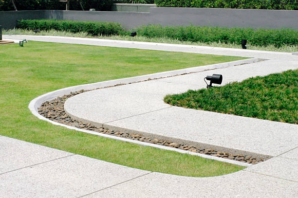 istock condominium landscape garden design 488202751