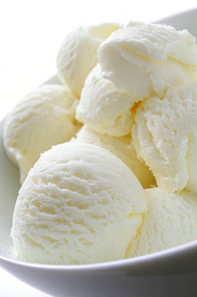 istock vanilla ice cream scoops in bowl 488205755