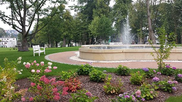 istock The fountain in the park 488210050