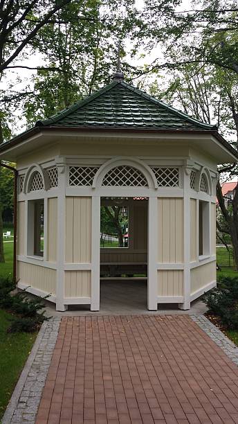 istock Gazebo in the park 488211664