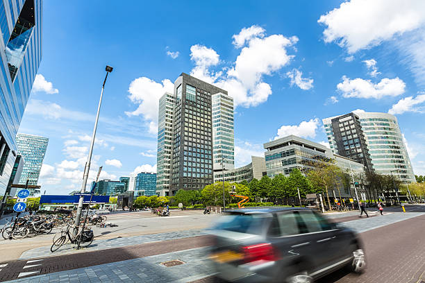 istock Business district Zuidas in Amsterdam. 488212722
