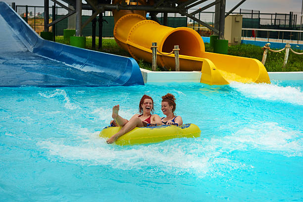 istock fun moment in aqua park 488214622