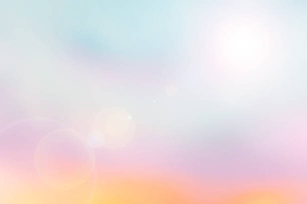 istock Abstract Blurred Beautiful landscape Sky, Nature, sea and clound 488214842