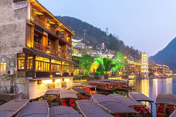 istock Fenghuang ancient town China 488217698