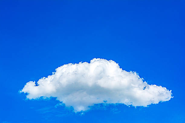 blue sky and cloud stock photo