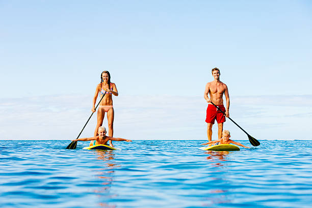 istock Family Fun, Stand Up Paddling 488219314