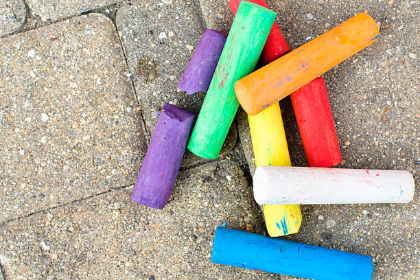 istock Colorful Chalks On the Paver Streets 488220191