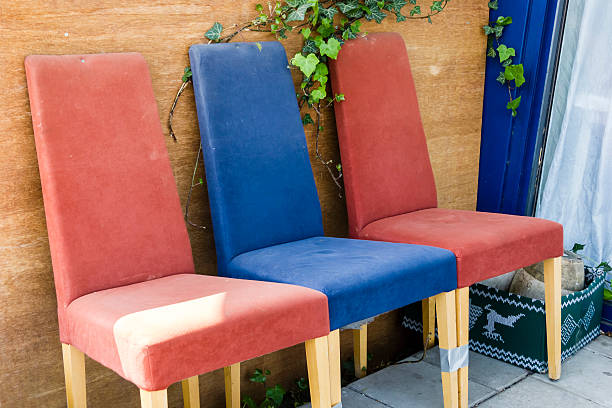 istock Three vintage Chairs in contemporary style 488221057