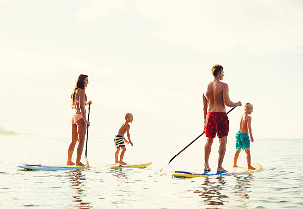 istock Family Fun, Stand Up Paddling 488221952