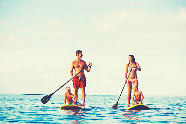 istock Family Fun, Stand Up Paddling 488221968