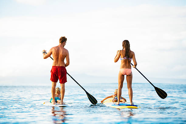istock Family Fun, Stand Up Paddling 488222048
