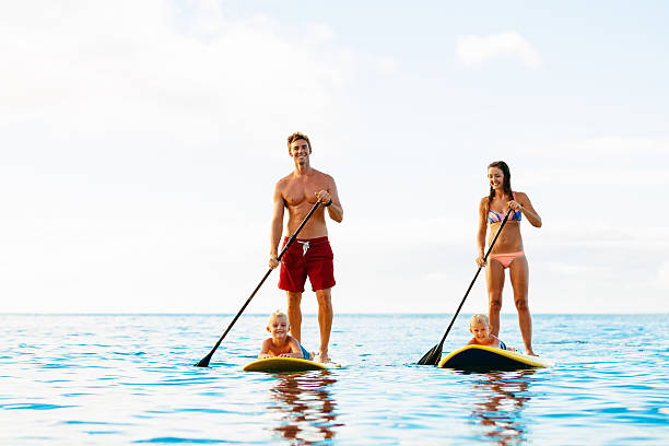 istock Family Fun, Stand Up Paddling 488222132