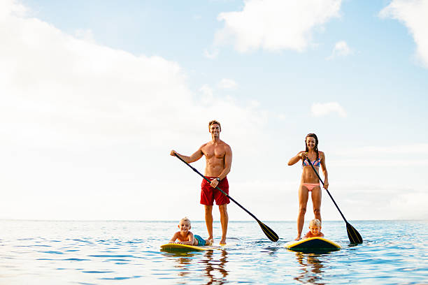 istock Family Fun, Stand Up Paddling 488222200
