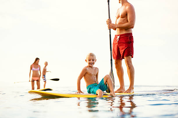 istock Family Fun, Stand Up Paddling 488222222