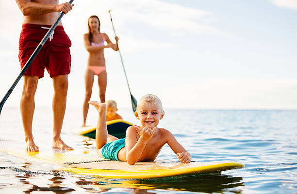 istock Family Fun, Stand Up Paddling 488222320