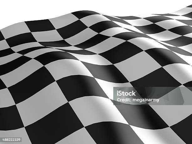 Checkered Flag Texture Stock Photo - Download Image Now - Achievement, Checked Pattern, Checkered Flag
