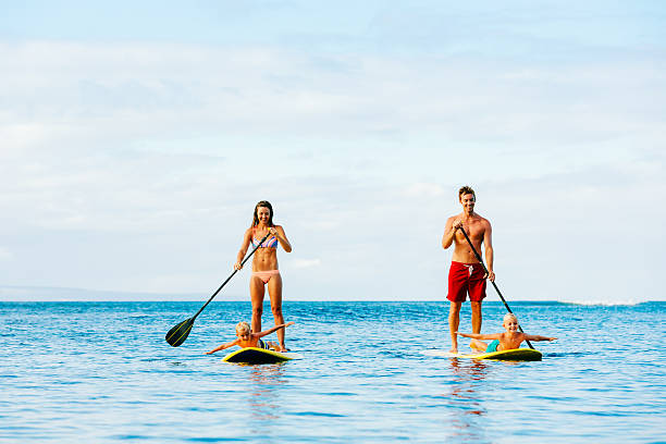 istock Family Fun, Stand Up Paddling 488222456