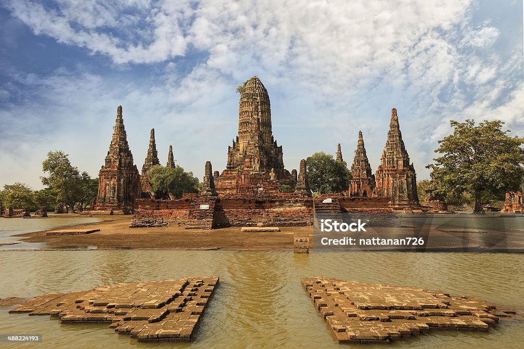 Archaeological site Buddha of Ayutthaya. In Thailand. Archaeology Stock Photo