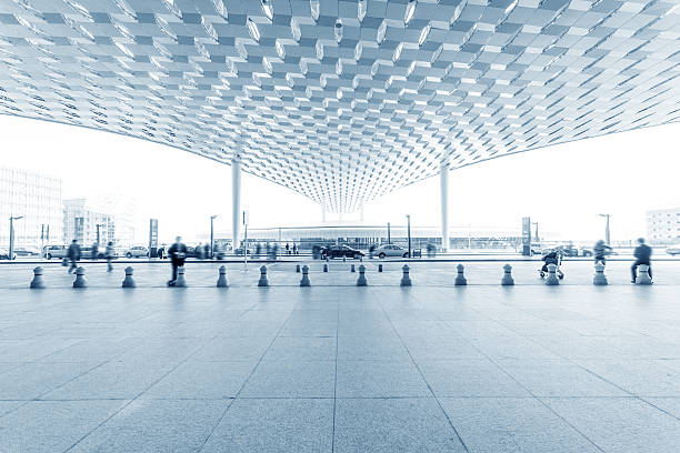 istock The scene of  modern building 488224537